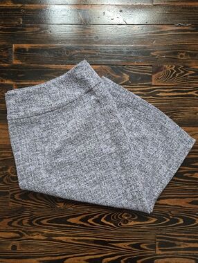 (3/$25) SOHO Apparel Grey Tweed Knit Pencil Skirt Professional Workwear Size 2X